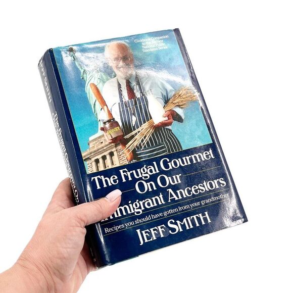 The Frugal Gourmet on Our Immigrant Ancestors Hardcover 1990 - Picture 1 of 11